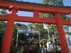 穴八幡宮の鳥居