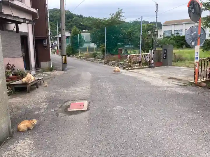 當田八幡神社の動物