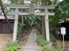 篠崎浅間神社の鳥居