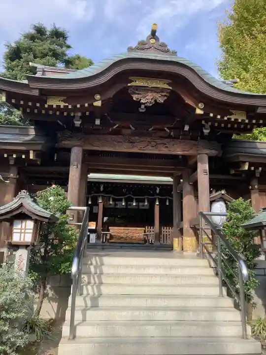 鳩ヶ谷氷川神社の本殿・本堂