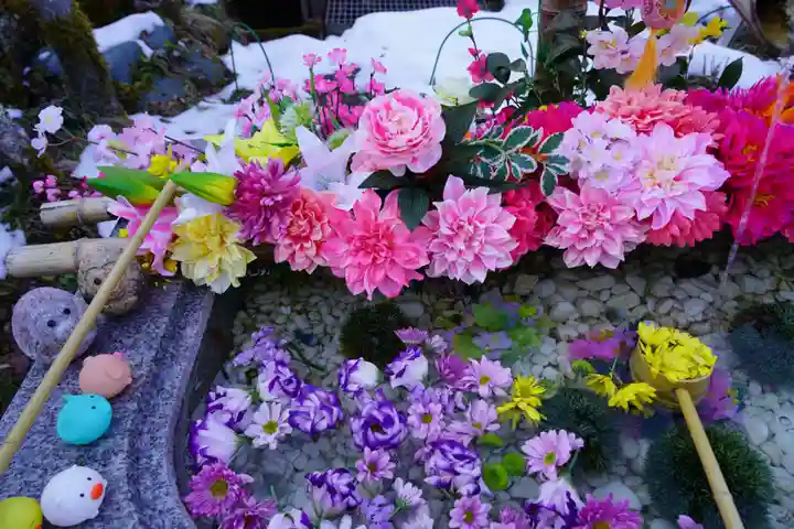 陽林寺の手水舎