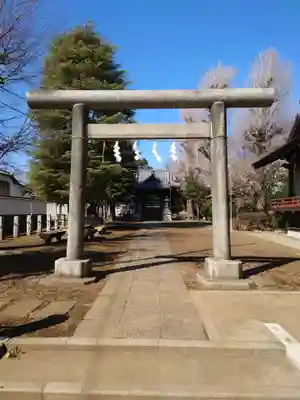 堤方神社の鳥居