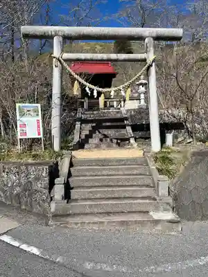 たばこ神社の鳥居