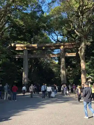 明治神宮の鳥居