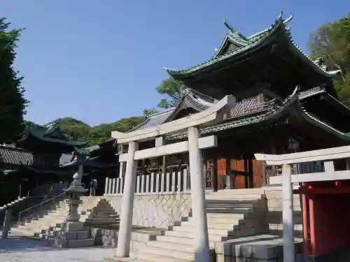 甲宗八幡宮の鳥居