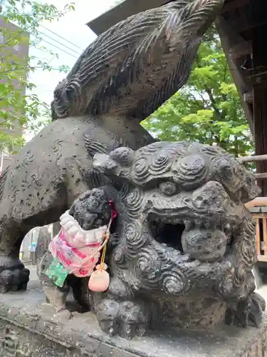 北海道神宮頓宮の狛犬