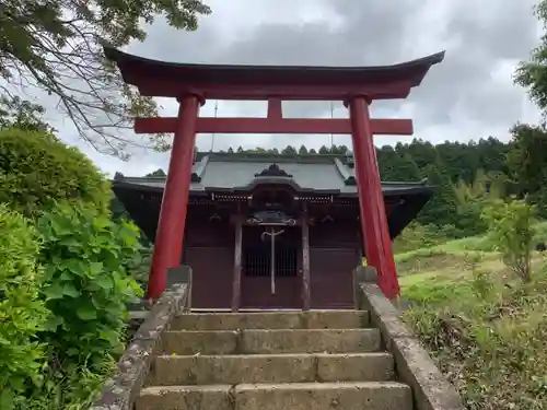 山神神社の鳥居