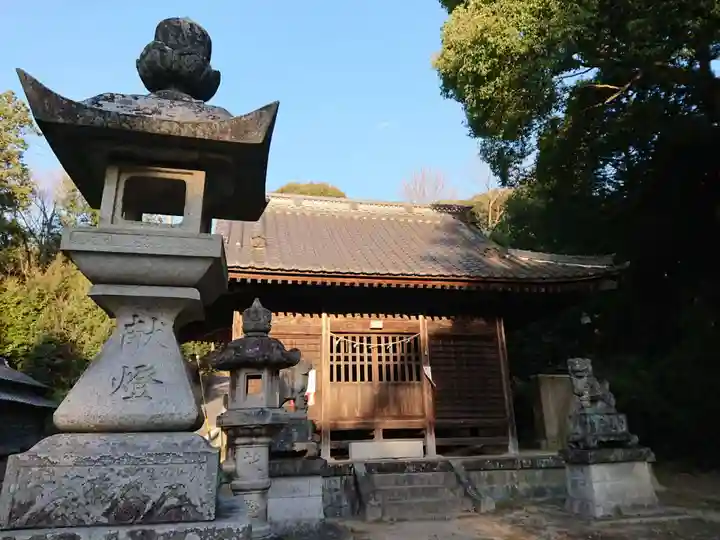 村積神社下宮の本殿・本堂