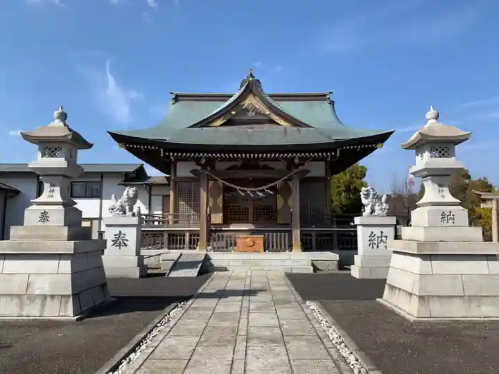 栗木御嶽神社の本殿・本堂