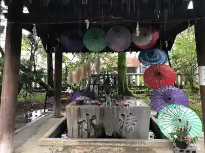 若宮神明社の手水舎