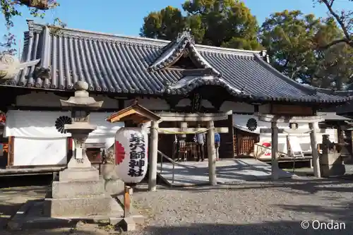 泉穴師神社の本殿・本堂