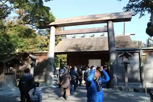 伊勢神宮外宮（豊受大神宮）の鳥居