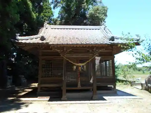 清水菅原神社の本殿