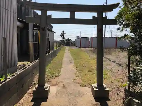 垣内稲荷神社の鳥居