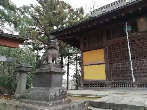 千勝神社の狛犬