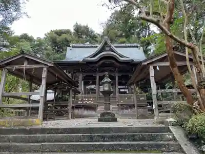 與能神社の本殿・本堂