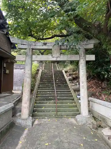 榊姫神社の鳥居