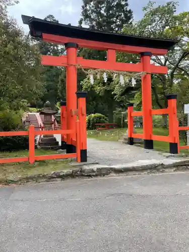 丹生都比売神社の鳥居