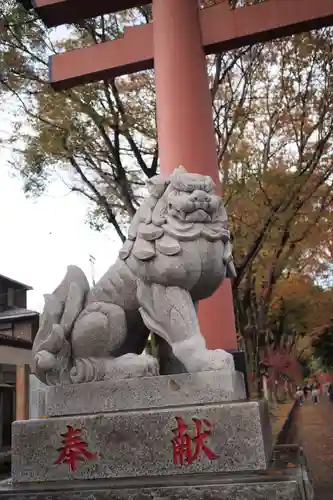 武蔵一宮氷川神社の狛犬