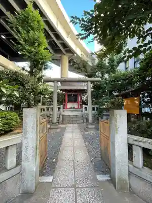 兜神社の鳥居