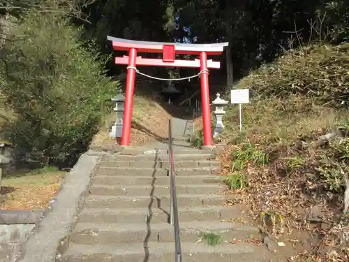 村山浅間神社の鳥居