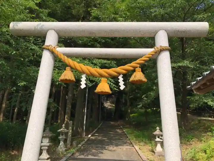 曽尾神社の鳥居