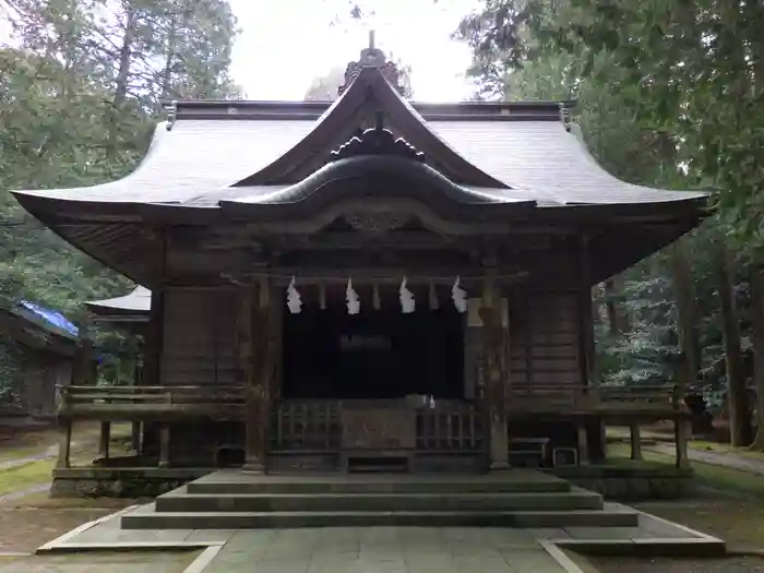 日吉神社の本殿