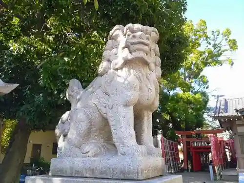 山神社（道徳山神社）の狛犬