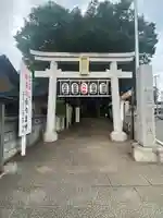検見川神社の鳥居