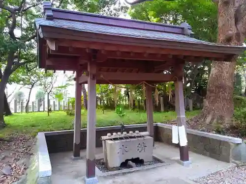 八幡社（桜田八幡社）の手水舎