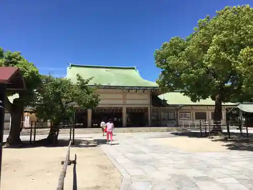 生國魂神社の本殿