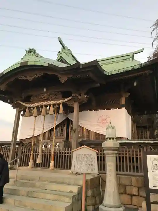 和布刈神社の本殿・本堂