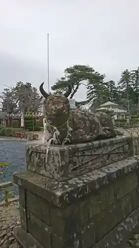 荒雄神社の狛犬