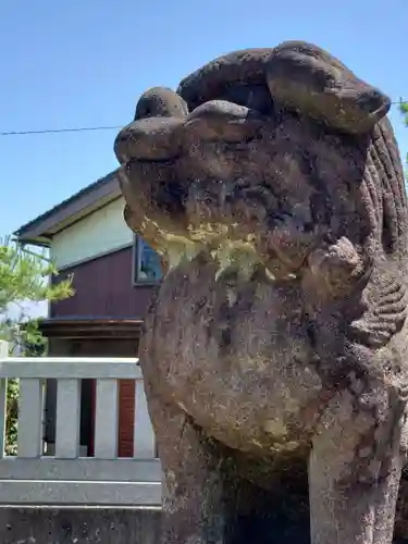 須田神社の狛犬