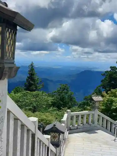 秋葉山本宮 秋葉神社 上社の景色