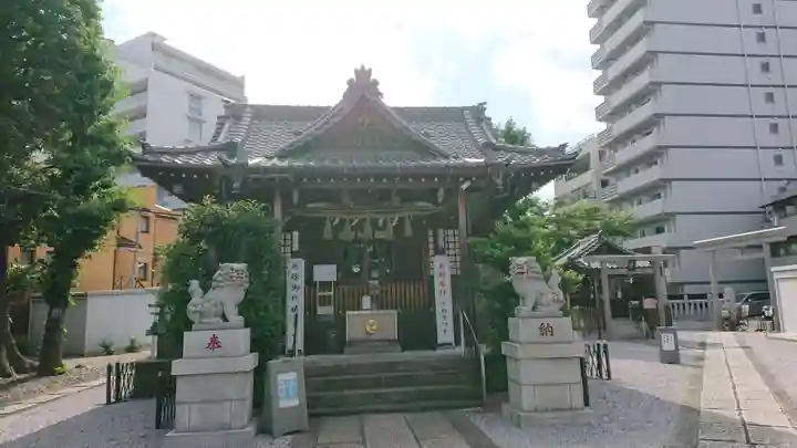 高田氷川神社の本殿・本堂