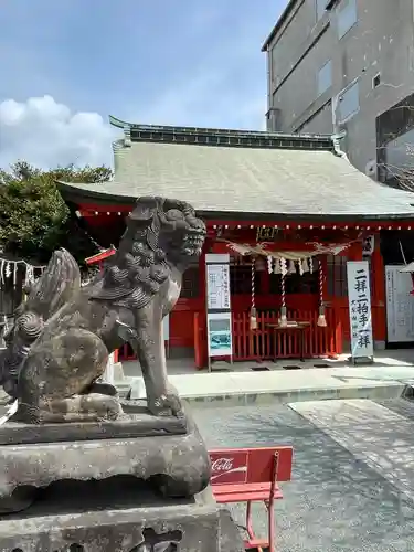 大牟田神社の狛犬