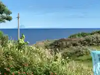 苫前神社の景色