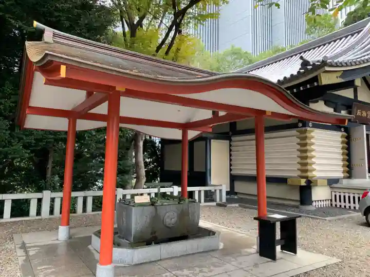 日枝神社の手水舎