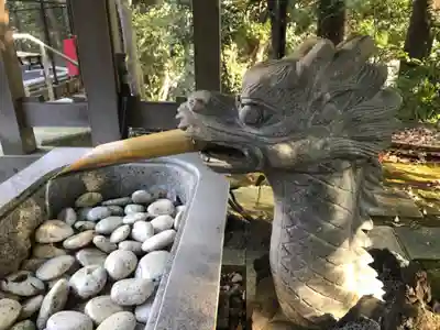 茅ヶ崎杉山神社の手水舎