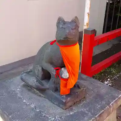 吾嬬神社の狛犬