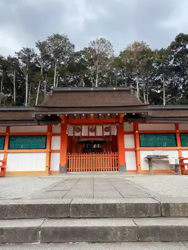 大原野神社の本殿・本堂