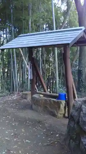冑神社の手水舎