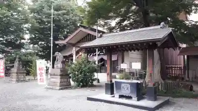 日野八坂神社の手水舎