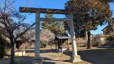 大我井神社の鳥居