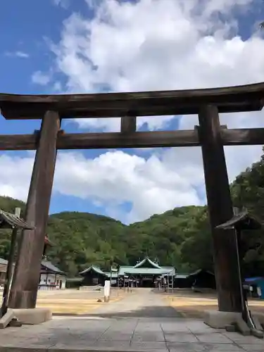 岡山縣護國神社の鳥居