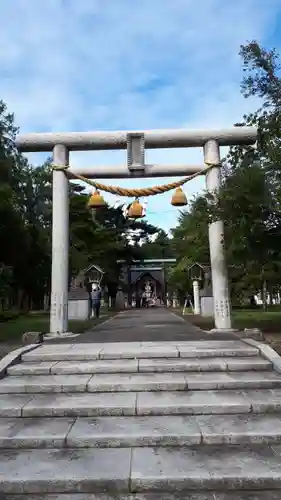 新十津川神社の鳥居