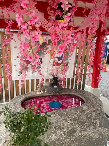 別小江神社の手水舎