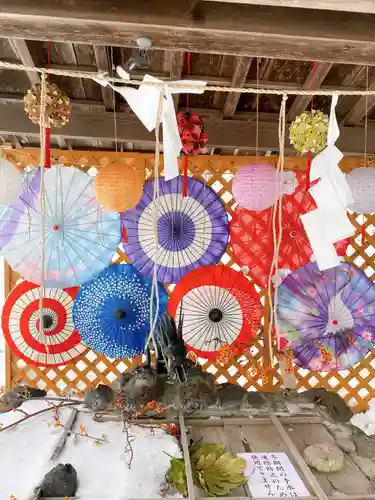 虻田神社の手水舎