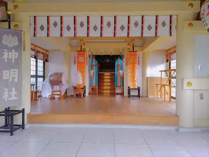 神明社(中切町)の本殿・本堂